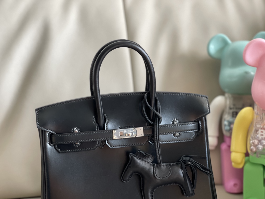 에르메스 버킨백25 블랙 은장